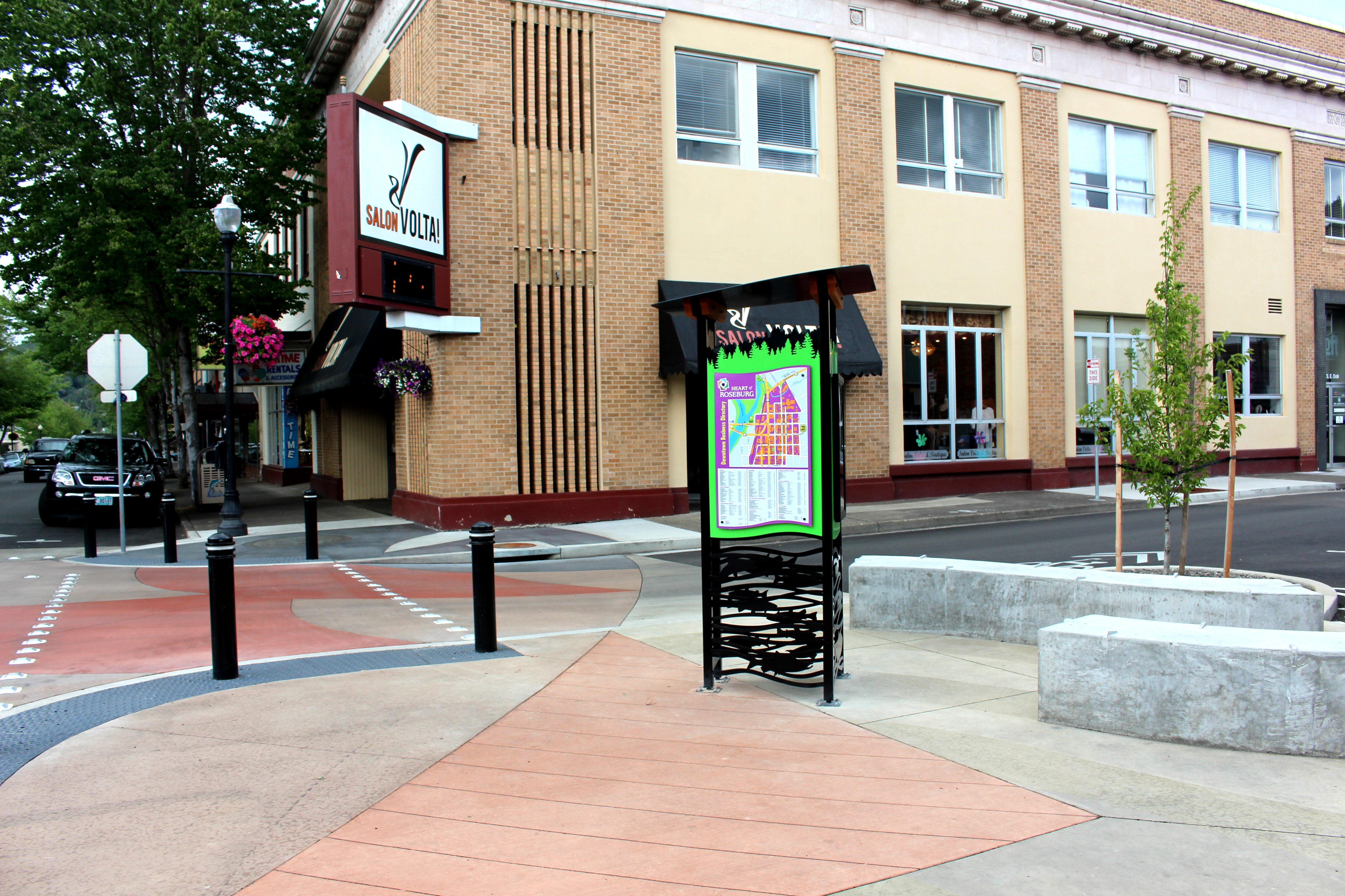 DOWNTOWN ROSEBURG KIOSKS